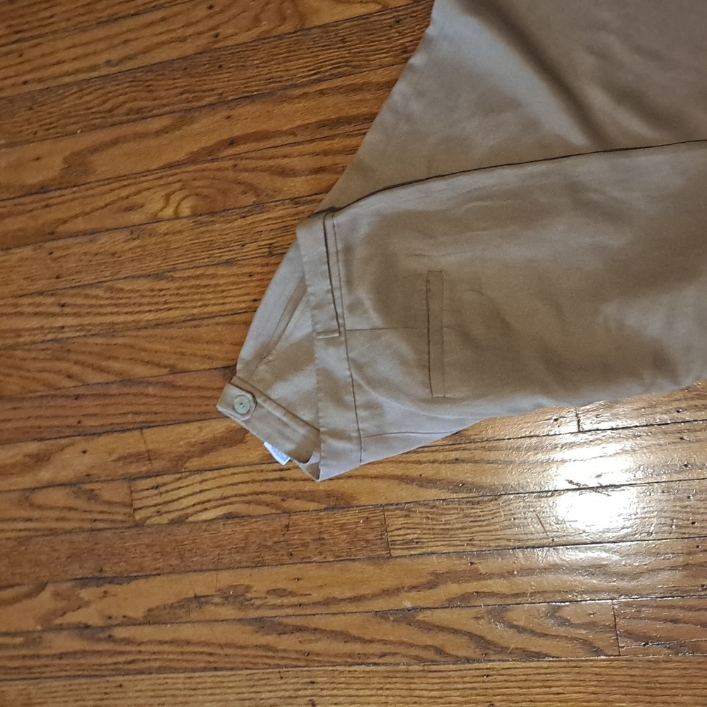 100 % linen pants size uk 14 atelier tan wide leg - Picture 2 of 2